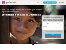 Tablet Screenshot of muchosmas.org